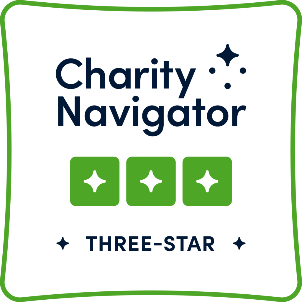 Three-Star Rating Badge - Full Color - Charity Navigator